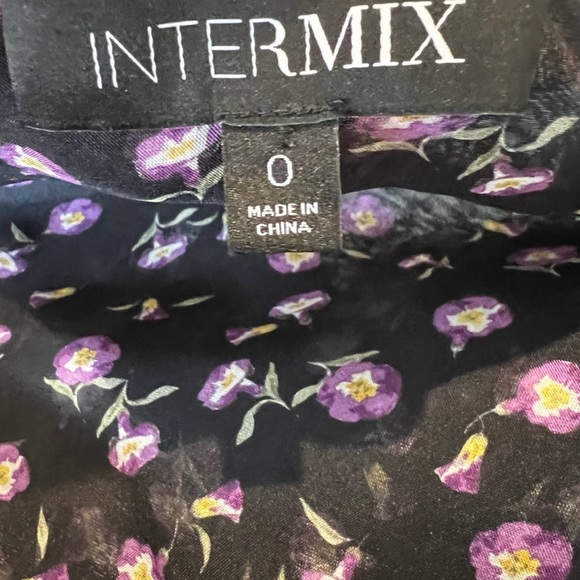 Intermix silk high low dress work once - Picture 5 of 5